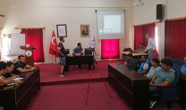 Samandağ'da futbol turnuvasının kuraları çekildi