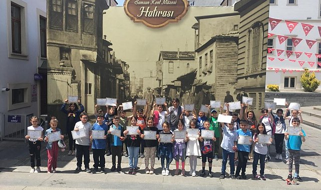 Samsun'da 32 bin öğrenci müzede bir gün geçirdi
