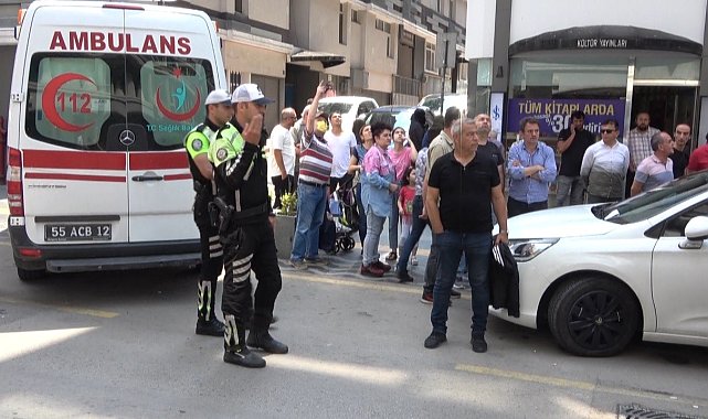 Samsun'da çatıda can pazarı: Polisin hamlesi kadını kurtardı