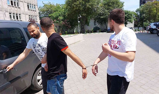 Samsun'daki silahlı yaralama şüphelileri adliyeye sevk edildi