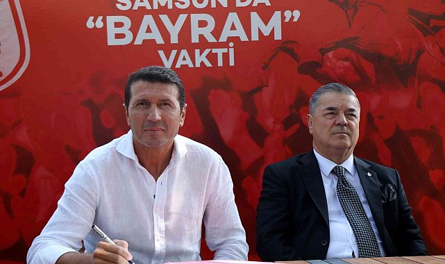 Samsunspor'da Bayram Bektaş dönemi başladı