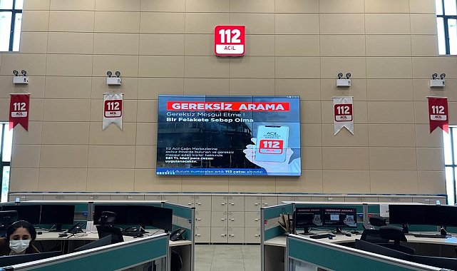 Sinop'ta 112'ye gelen çağrıların dörtte üçü gereksiz