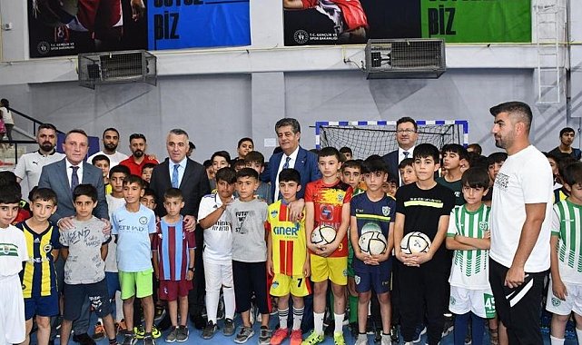 Şırnak'ta yaz spor okulları açıldı