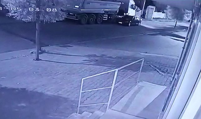 Sultanbeyli'de 5 ayrı hafriyat kamyonunun depo kısmından yakıt çalan şüpheli yakalandı