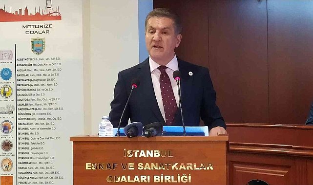 TDP Genel Başkanı Sarıgül'den İstanbul Esnaf ve Sanatkarlar Odası Birliği'ne ziyaret
