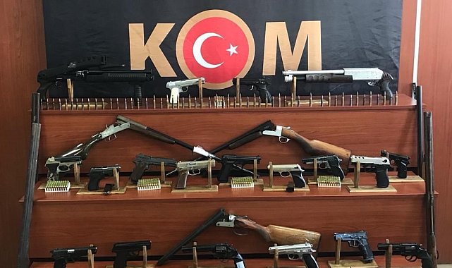 Tekirdağ'da kaçak silah imalatına dev operasyon: 42 adreste 26 gözaltı
