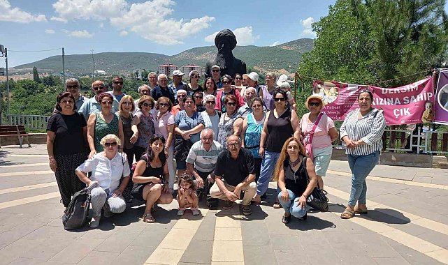 Tunceli gezisine çıkan Alevi vatandaşlardan Başkan Tarhan'a teşekkür