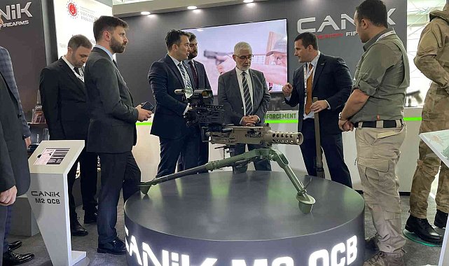 Türkiye'nin gururu 'CANiK M2 QCB', SEDEC Fuarı'nda