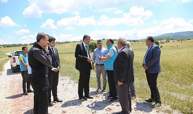 Vali Çelik, "Çiftçilere elimizden gelen desteği vereceğiz "