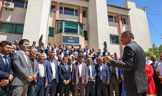 Van Valisi Dr. Ozan Balcı Özalp'ta