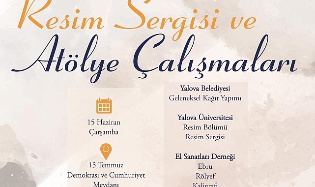 Yalova Belediyesi'nden sanata destek