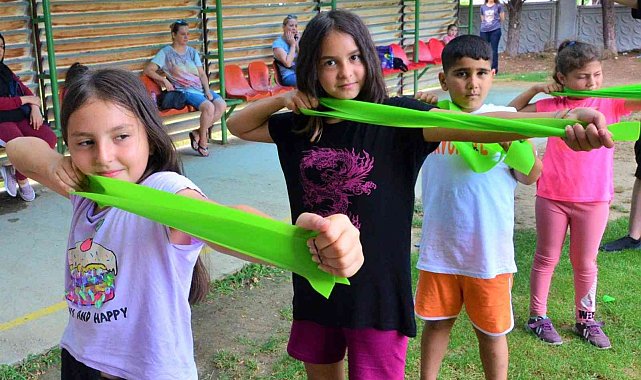 Yunusemre Yaz Spor Okulu okçulukta ilk heyecan
