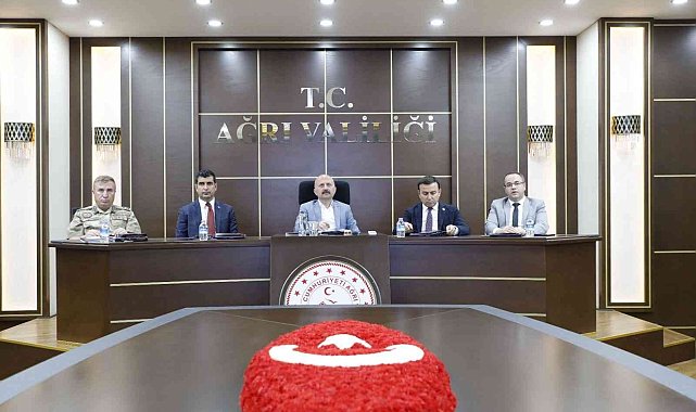 Ağrı'da İnsan Ticaretiyle Mücadele Koordinasyon Kurulu toplantısı yapıldı