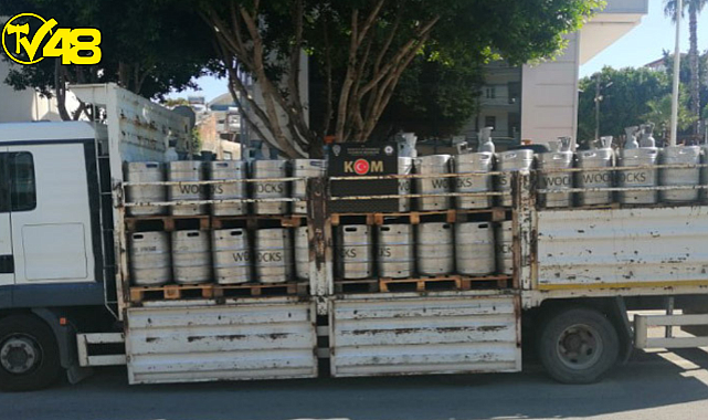 Antalya'da 10 bin litre sahte içki ele geçirildi