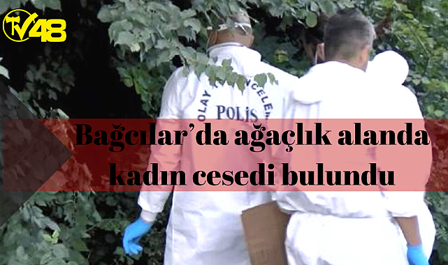 Bağcılar'da ağaçlık alanda kadın cesedi bulundu