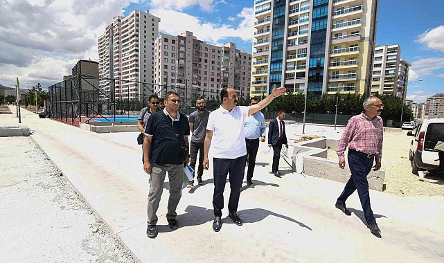 Başkan Altay: "Şefik Can Parkı yeşil dokusuyla sosyal hayata katkı sağlayacak"