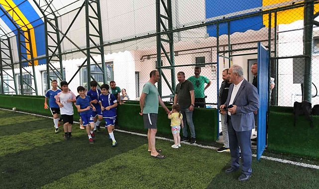 Başkan Aygün "Spor yapmak ve eğitim almak isteyen öğrencilerimizin yanındayız"