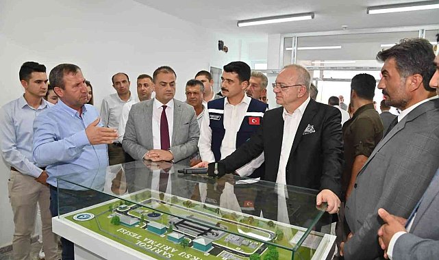Başkan Ergün, 55 milyon TL'lik tesisi inceledi
