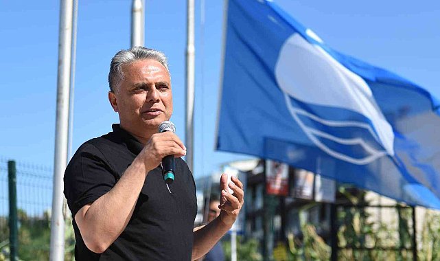 Başkan Uysal: "Bu kıyılarda çakıl taşı bile mavi bayraklı olur"