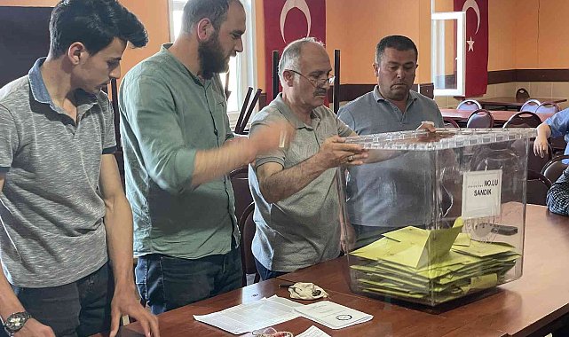 Belediye başkanlığı seçimi heyecanının yaşandığı Dodurga'da sandıklar açılıyor