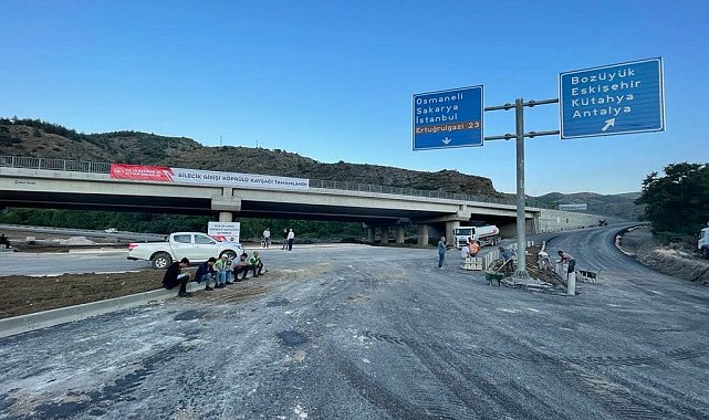 Bilecik'te köprülü kavşağı Bakan Karaismailoğlu açacak