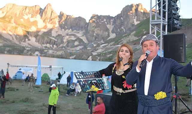 Bir zamanlar terörle anılan Cilo-Sat Buzul Gölleri'nde festival coşkusu
