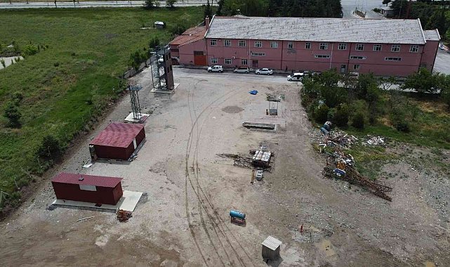 Çorum Belediyesi'nden itfaiye erleri için eğitim parkuru