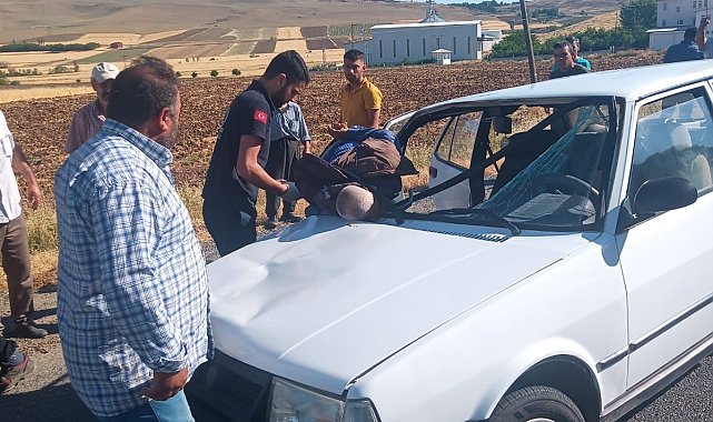 Elazığ'da otomobilin çarptığı yaya yaralandı