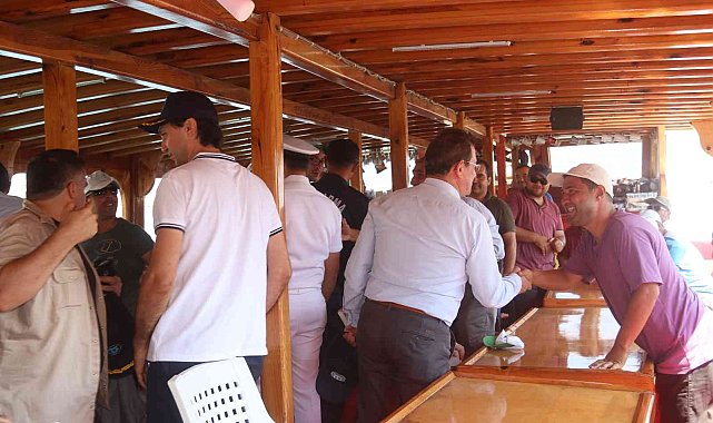 Fethiye'de 12 Adalar Tekne Kooperatifi'nden etkinlik