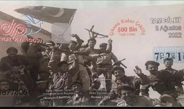 KKTC'de piyango bileti skandalı! ''Erenköy Mücahitleri'' diye...