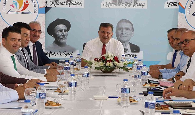Koca: "Mersin'de eğitimin niteliğini yükseltmek temel hedefimiz"