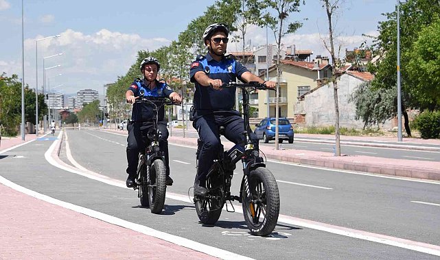 Konya'da bisikletli zabıtalar göreve başladı