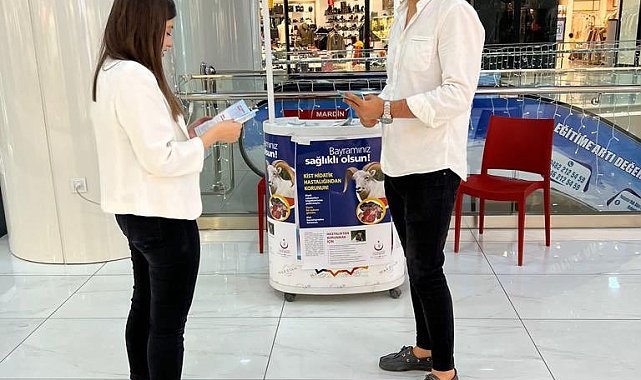 Mardin'de vatandaşlara viral hepatitler bilgilendirmesi