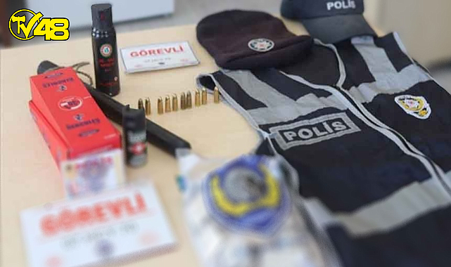 Mersin'de Sahte Polis yakalandı !