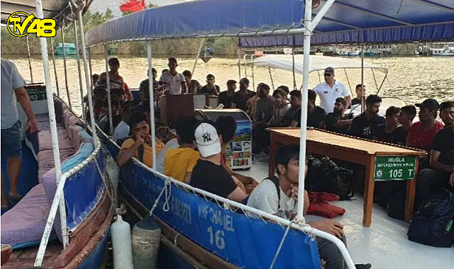 Muğla'da 122 kaçak göçmen yakalandı