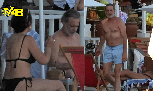 Ozan Güven Bodrum'da kız arkadaşı ile görüntülenince sinirlenip plajı terk etti...