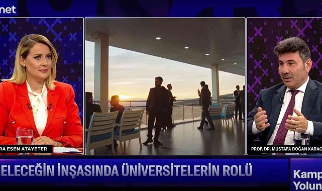 Rektör Karacoşkun, "Kampüs Yolunda" programına konuk oldu