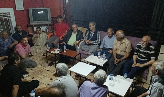 Reşat Erdoğan, Yıldıztepe Mahallesi'ndeki vatandaşlarla buluştu