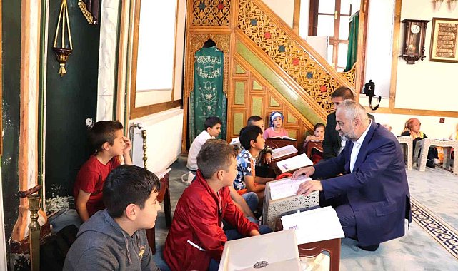 Sivas'ta yaz Kur'an kurslarına yoğun ilgi