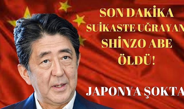 SON DAKİKA: Japonya'nın eski Başbakanı Shinzo Abe'ye suikast! Hayatını kaybetti