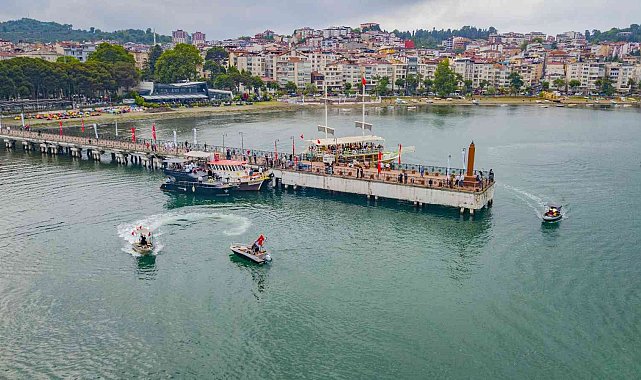 Ünye'de Kabotaj Bayramı'nın 96'ncı yıldönümü kutlandı