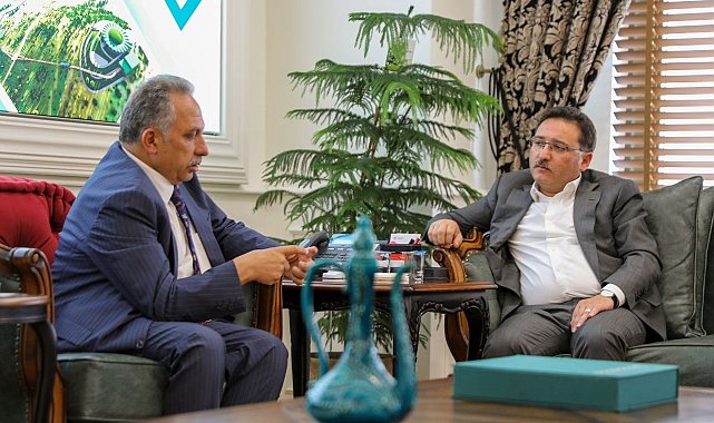 Vali Çiçek Talas İlçesi'ni Ziyaret Etti