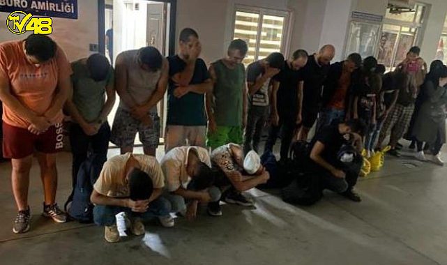 Avrupa diye geldiler Marmaris'te indiler !