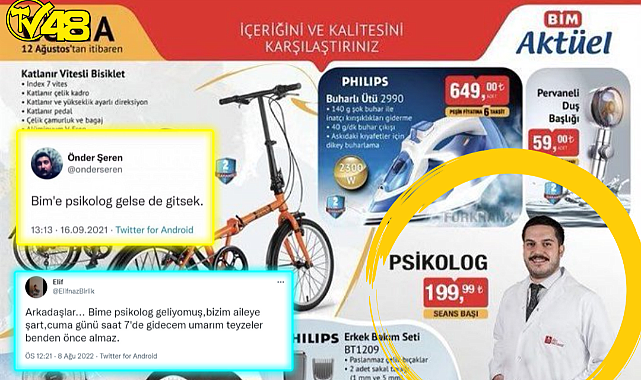 BİM'in Afişi Sosyal Medyada Gündem Oldu