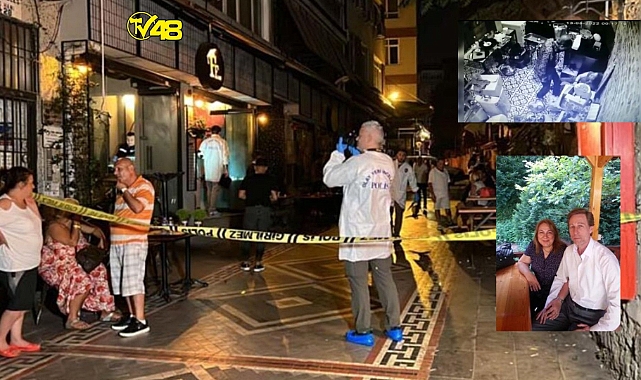 Kadıköy'de kafedeki cinayeti herkes seyretti!