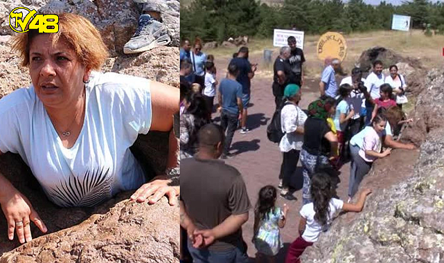 Nevşehir Hacıbektaş'ta delikli taş yoğunluğu