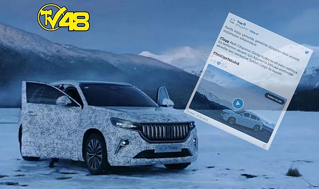 TOGG'UN KIŞ TESTİ GÜNEY KUTBUNDA YAPILDI!