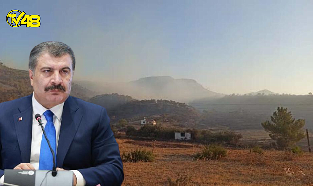 Bakan Koca: Mersin'de 25 kişi yangından etkilendi, 1'inin durumu ağır