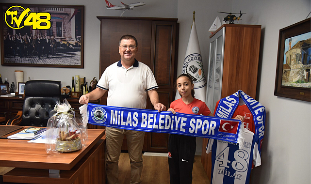 ŞAMPİYONA ÖNCESİNDE BAŞKAN TOKAT'I ZİYARET ETTİ