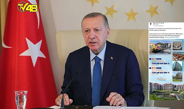 Sosyal konut projesine başvurular yarın başlıyor